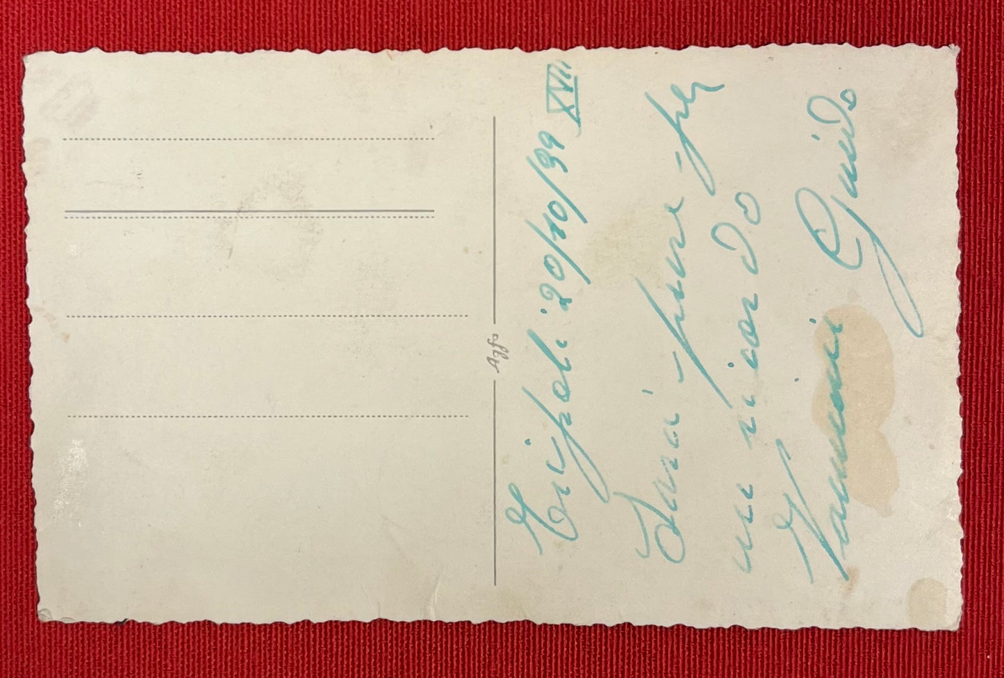 WWII Fascist Youth (GIL) Victory Tinnie & Membership Card + Photos (Scarce)