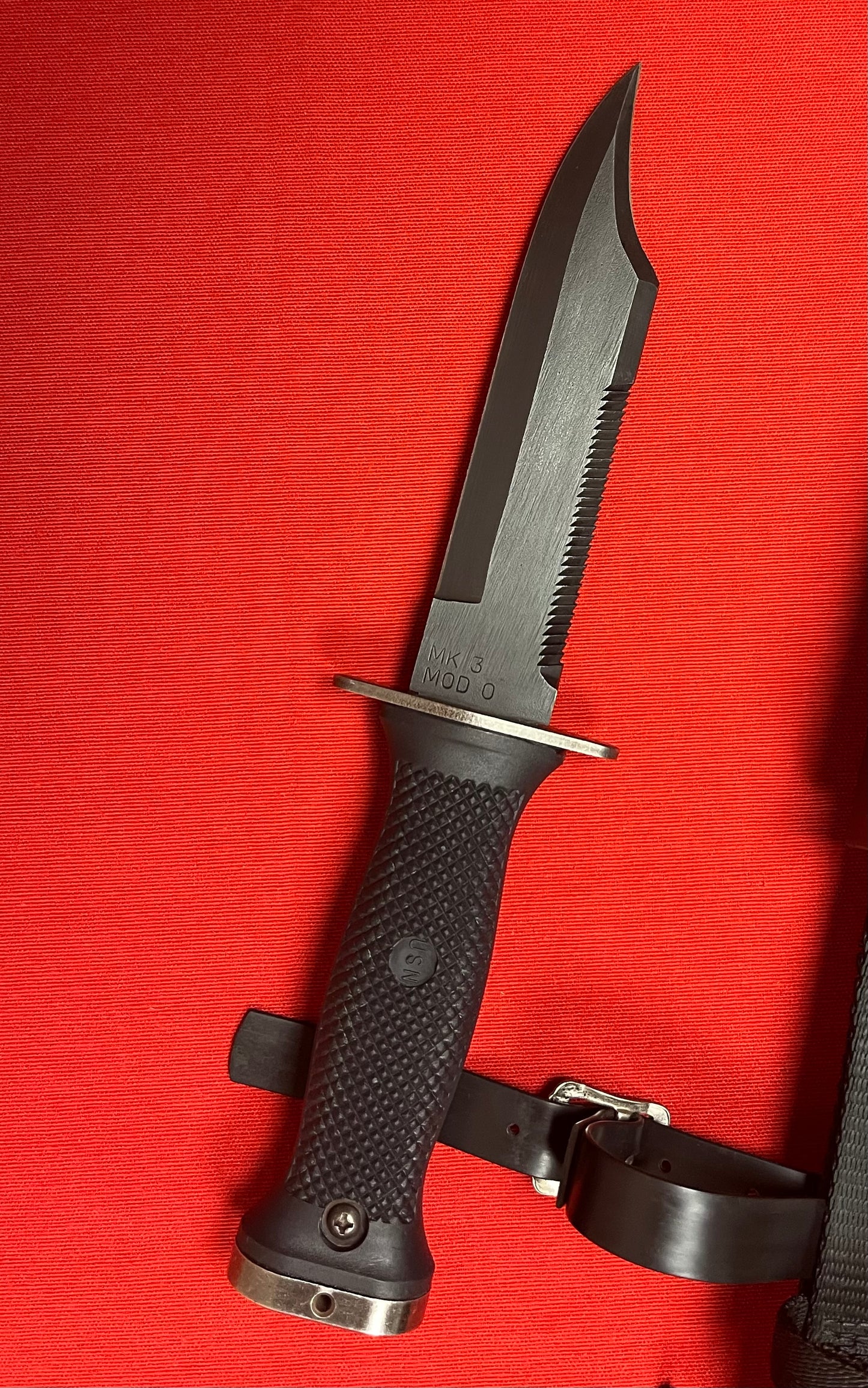 USN Navy Seal Mark 3 MK3 Mod 0 Diving/Survival Knife-Early Model