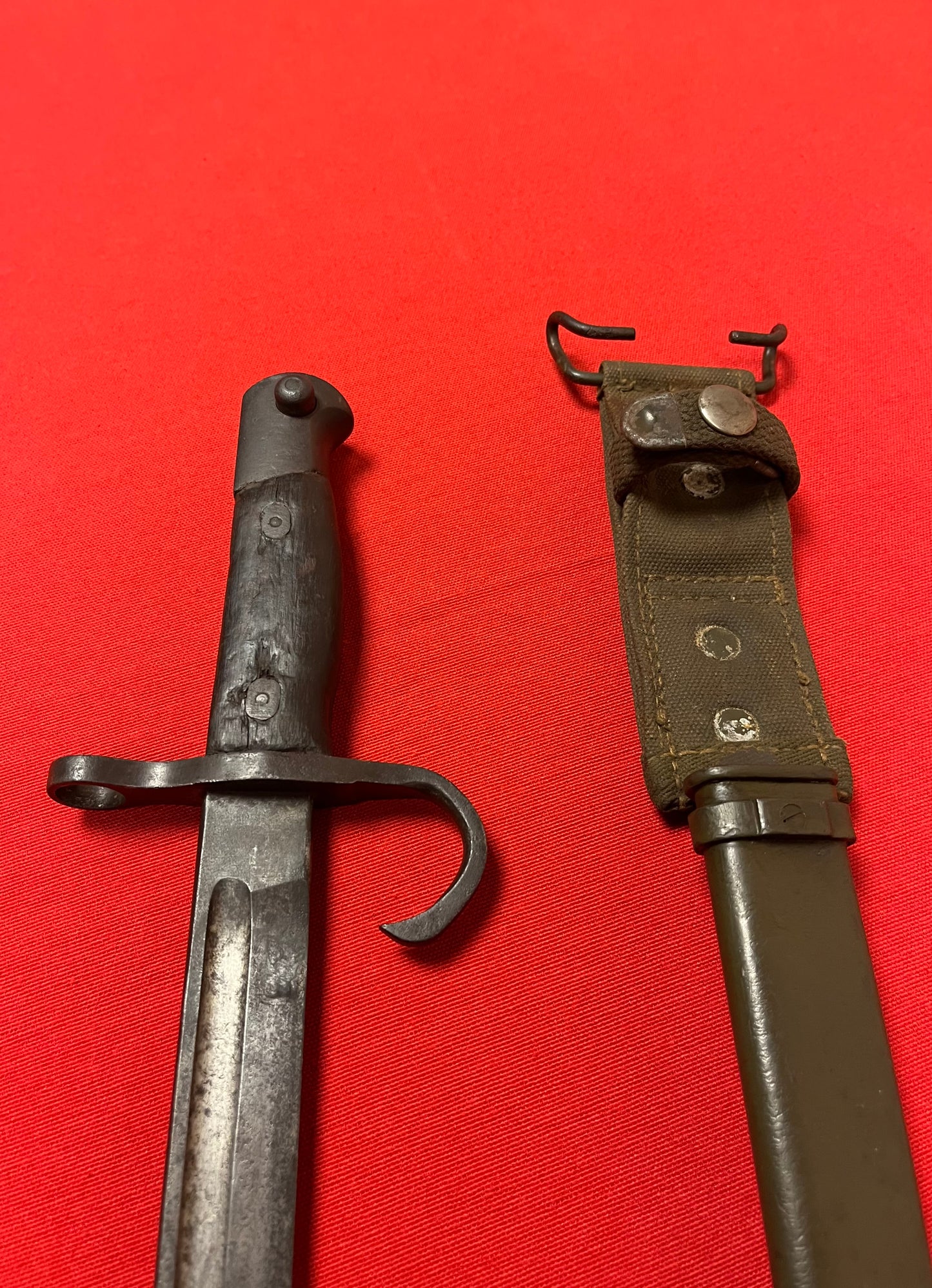 (Scarce) WWII U.S Japanese Arisaka Type 99 Bayonet - Korean War Conversion ROK