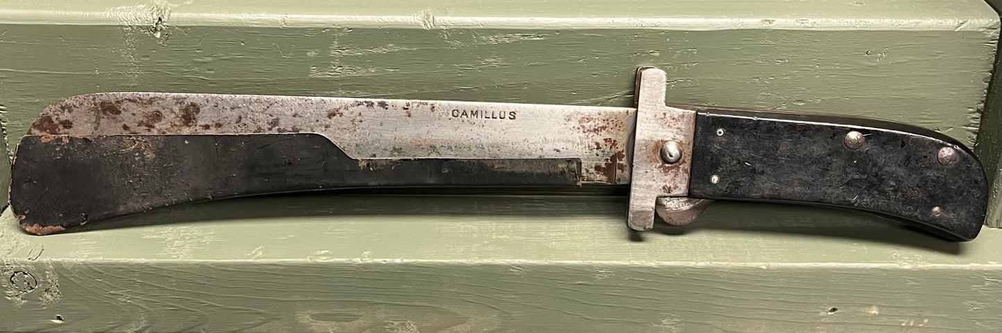 WW2 USAAF SURVIVAL KNIFE / FOLDING MACHETE ￼