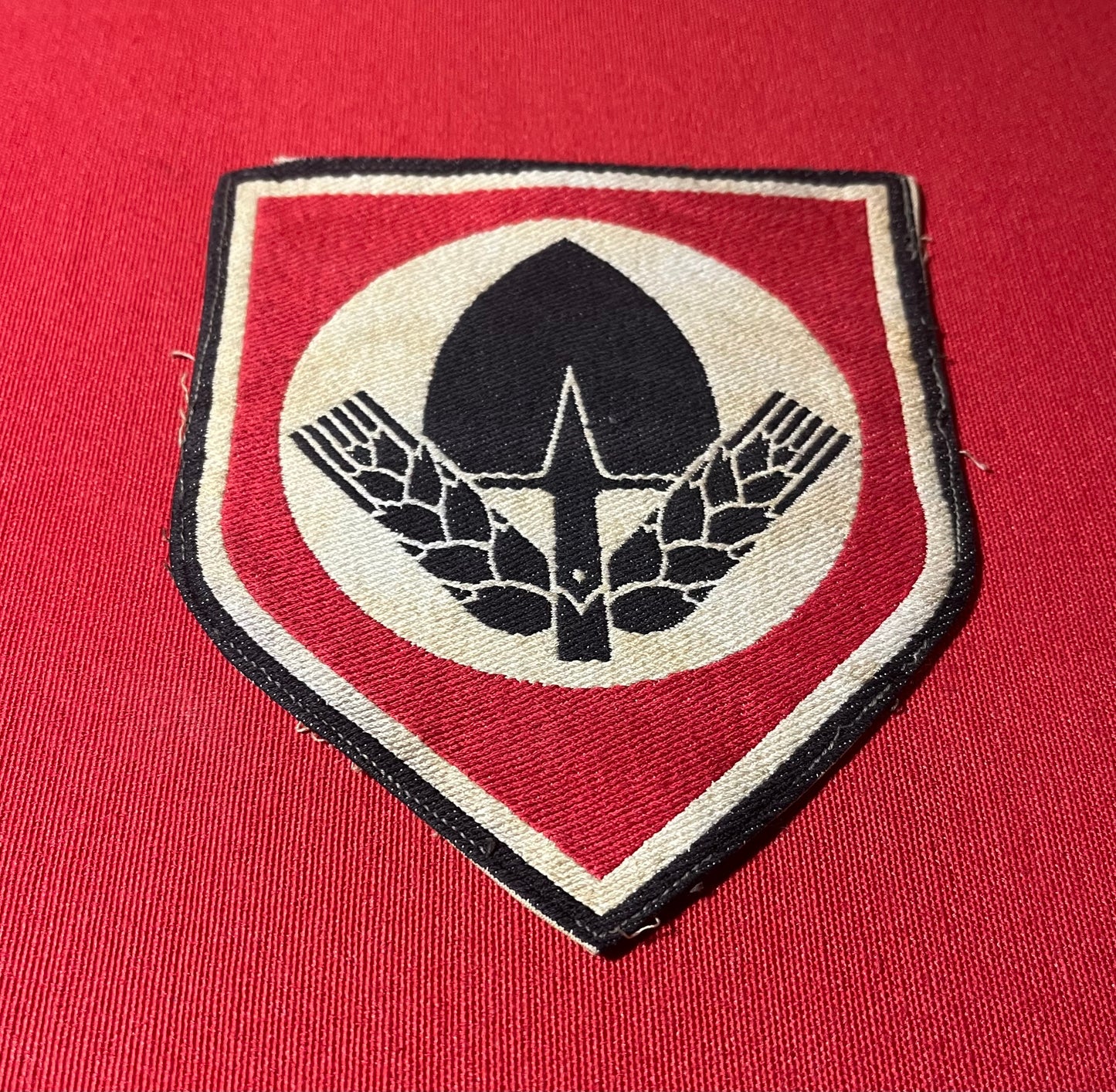 Authentic WW2 German RAD Sports Shirt (Large Size) Insignia Patch