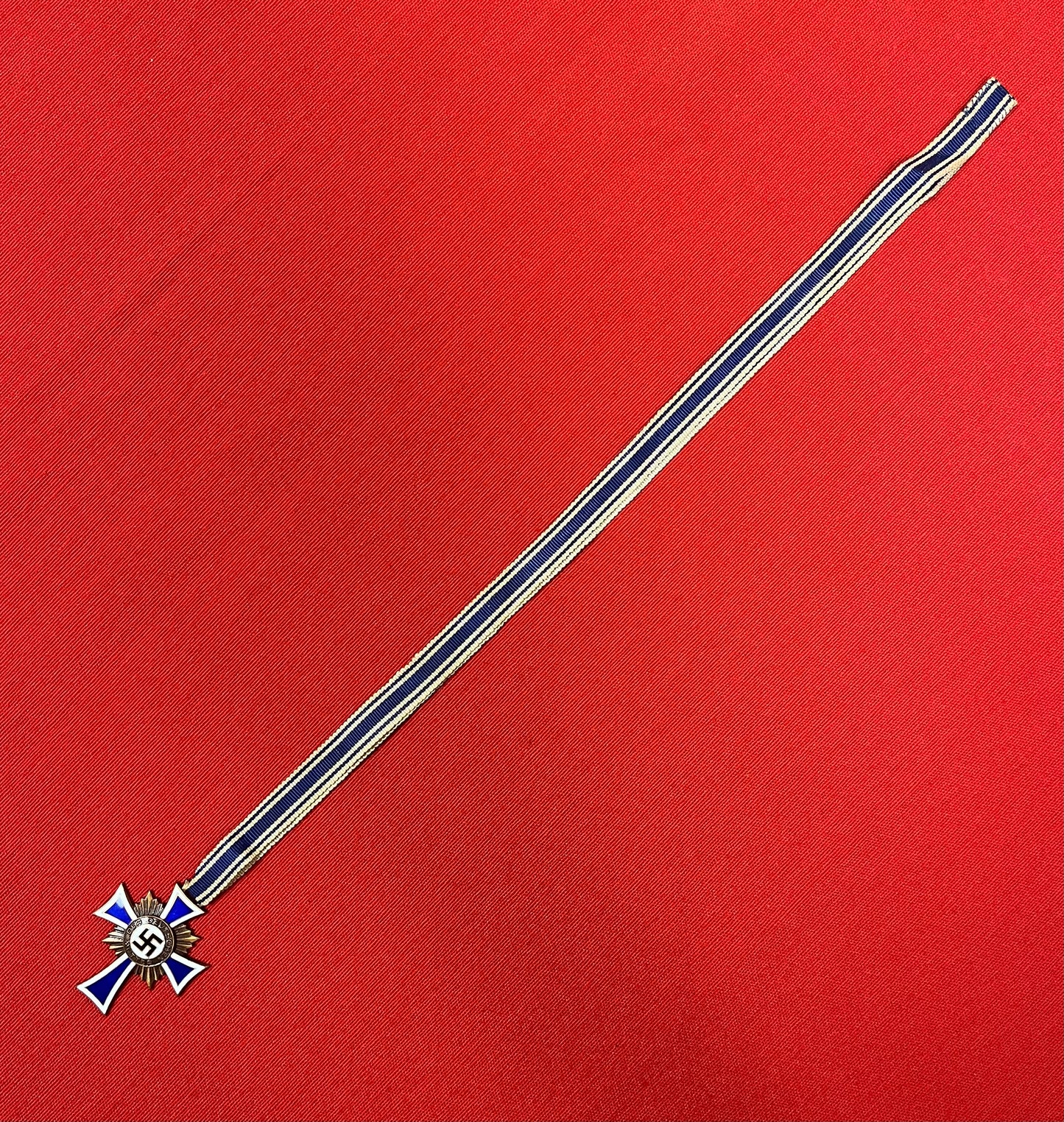 WWII Era German Mother’s Cross (Ehrenkreuz der Deutschen Mutter) In Bronze