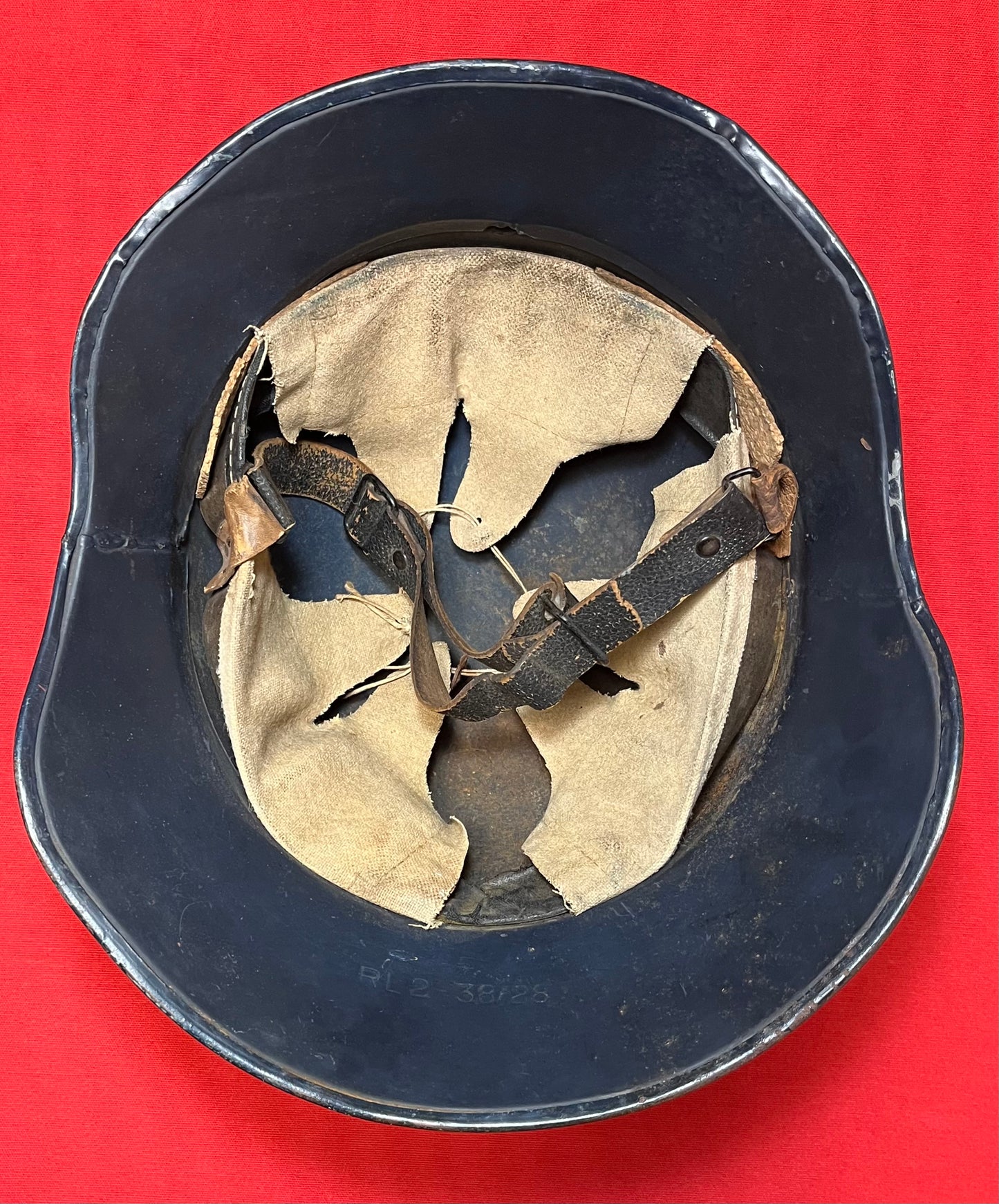 WW2 GERMAN M38 LUFTSCHUTZ "AIR RAID" GLADIATOR HELMET