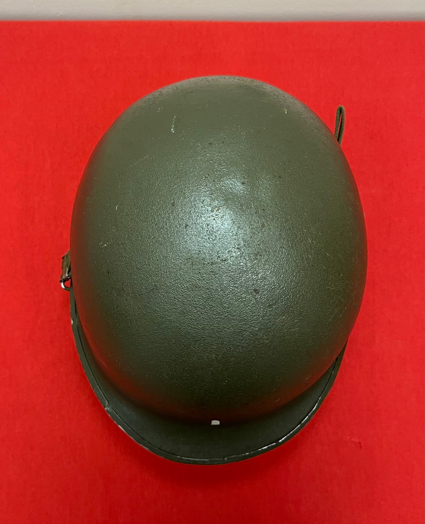 Authentic U.S. M1 Helmet & Liner Named W/ Insignia - Vietnam Era