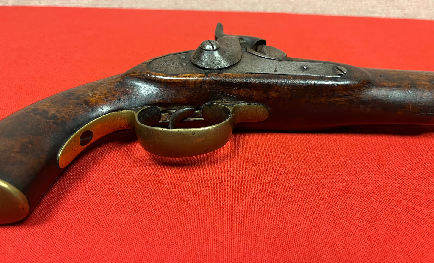 P1858 BRITISH EAST INDIA GOVERNMENT (EIG) PATTERN 1858 PERCUSSION .56 CAL. SINGLE SHOT CAVALRY PISTOL