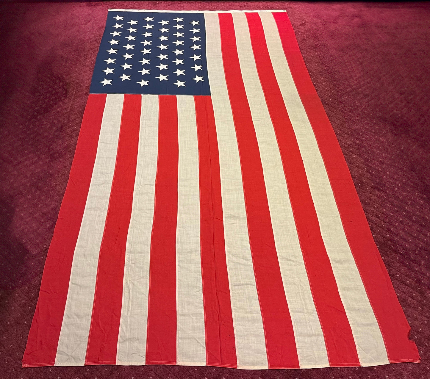 U.S. 45 Star Flag 12’ Spanish-American War Era (1896-1908) Owned by Samuel Rene Gummeré Ambassador of Morocco 1905-09