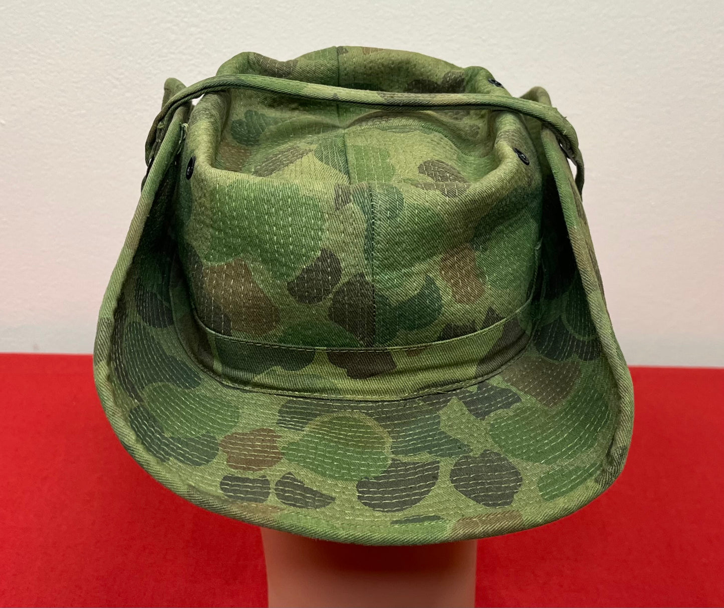 Original U.S. Vietnam War Era Boonie / Slouch Hat W/I Patch  1960’s Camouflage