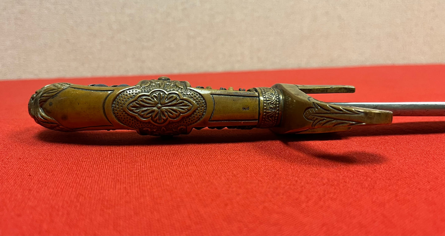 WW1 Imperial German (Jawless Lion Head) Artillery Officer’s Sword 1915 Dated