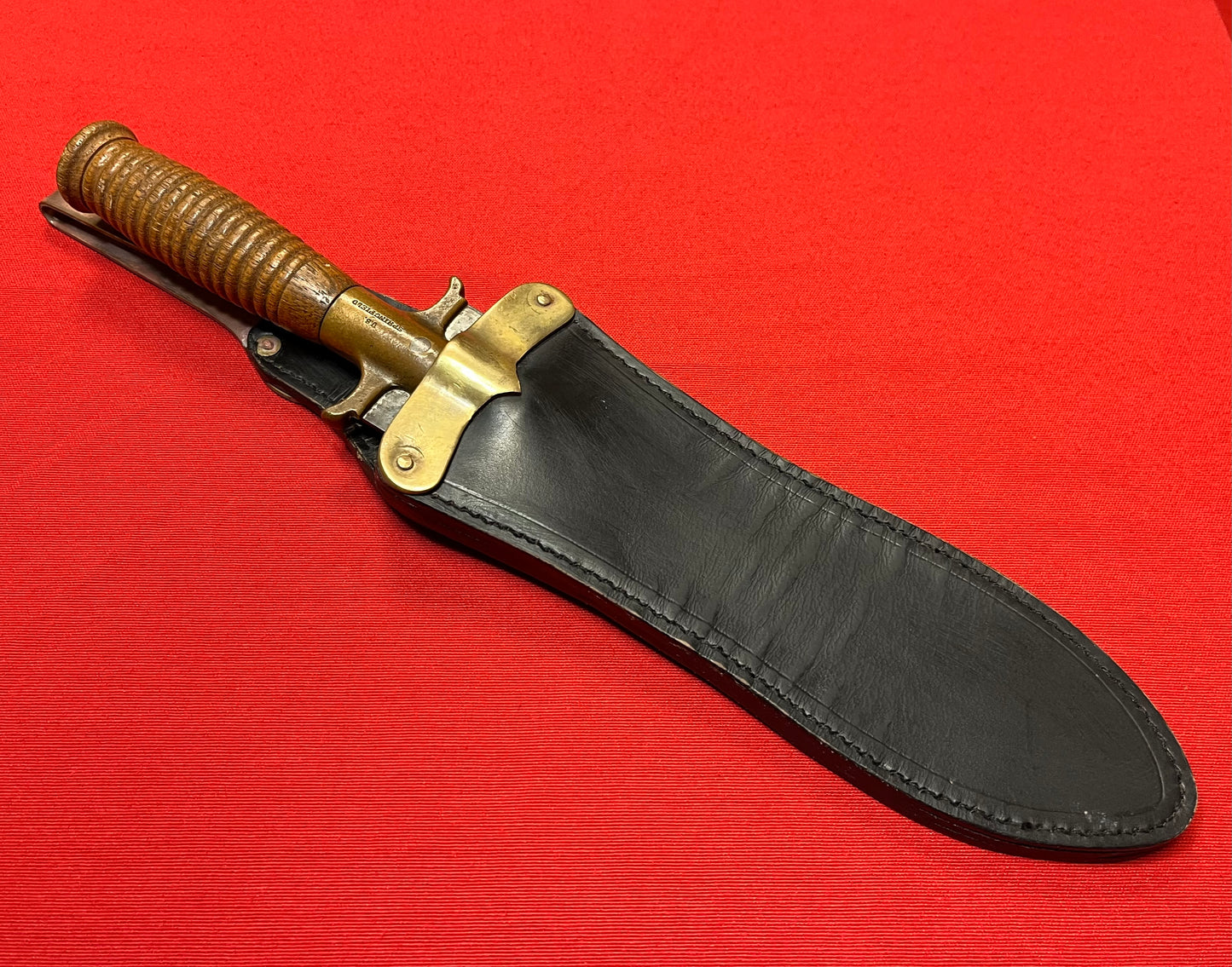 U.S. M1880 Hunting Knife Springfield Armory Spanish-American War Era
