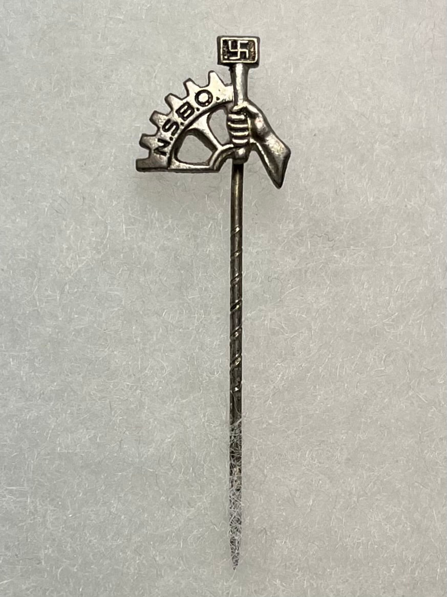 WW2 German (NSBO) National Socialist Factory Cell Organization Stickpin