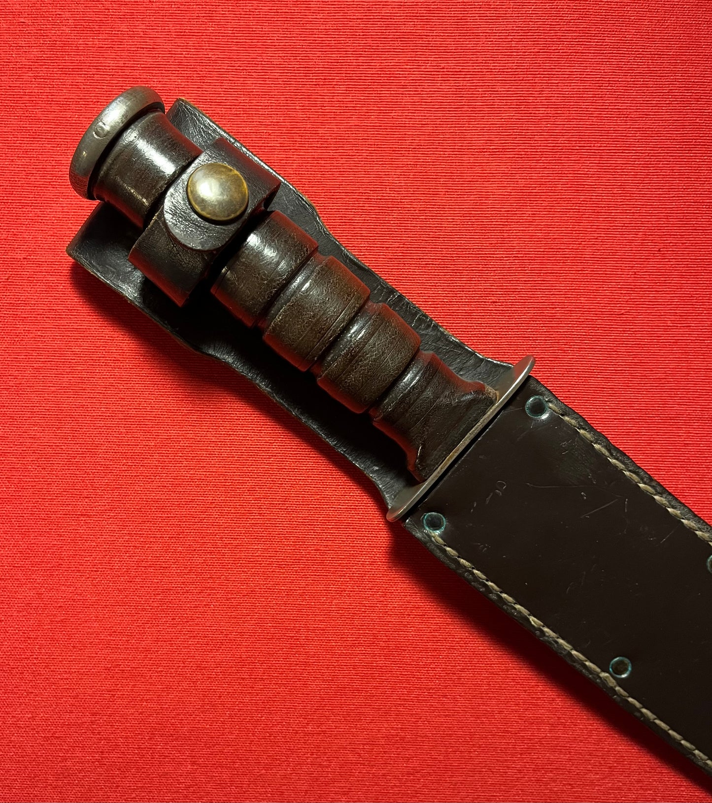 Vietnam Era U.S. CAMILLUS NY MARK 2 Fighting Knife MK2 " ID Number " Engraved
