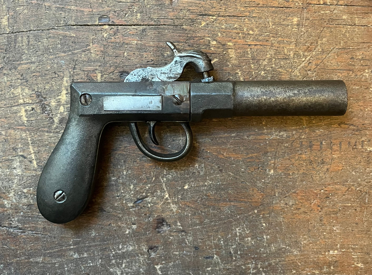 1857 William S. Butler (All-Cast) 41. Cal Percussion Boot Pistol - Civil War Era
