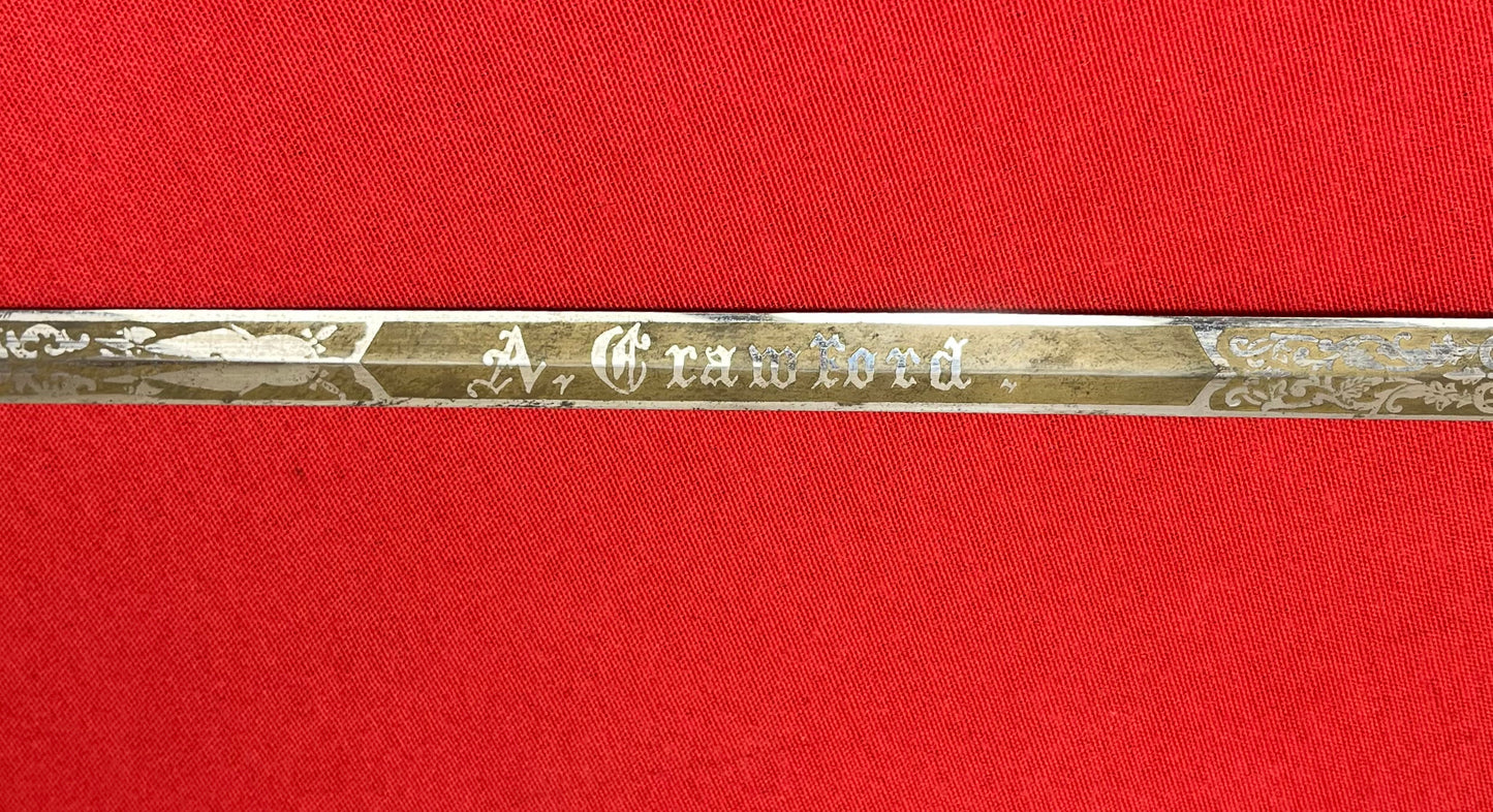 Knights of Pythias Fraternal (FCB) Sword - 19th Century