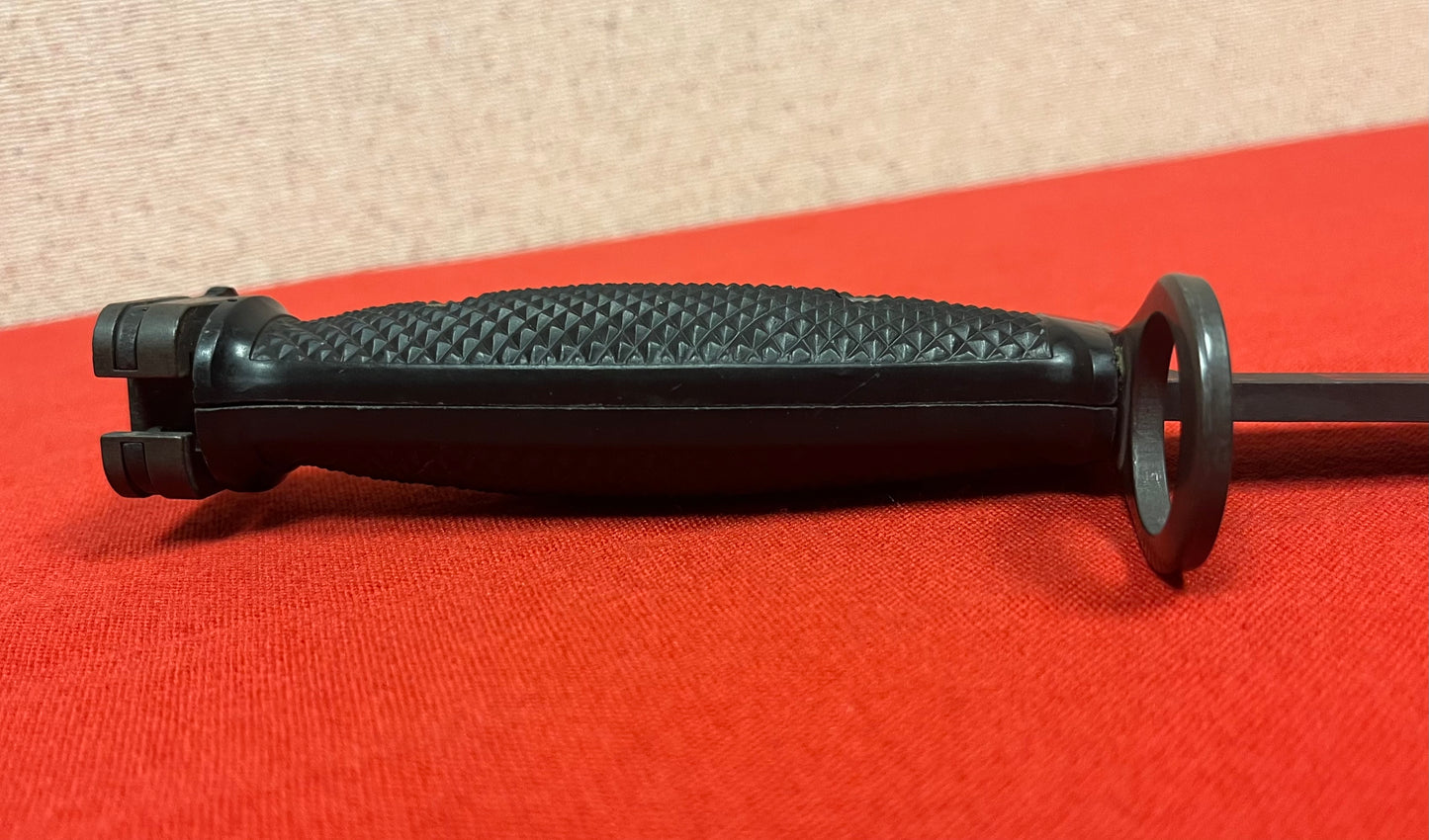 Vietnam War - U.S. M7 Bayonet/Fighting Knife by B.O.C W/I U.S.M8A1 PWH Scabbard 1969 M16 Rifle