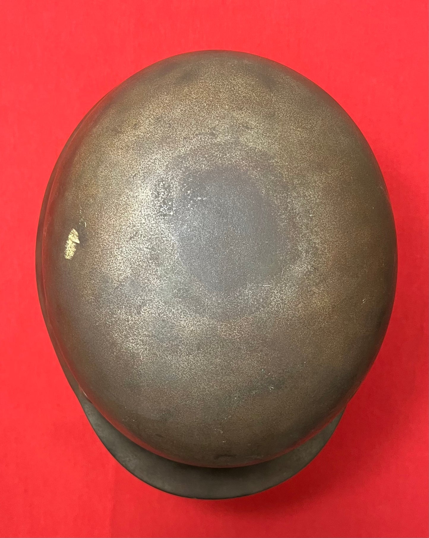 Original WWII M1940 German Army Helmet W/ Liner & Name