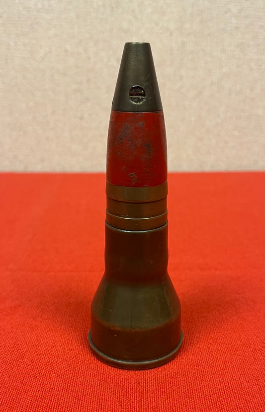 WW2 Japanese (Trench Art) Shell 25mm Round - Inert