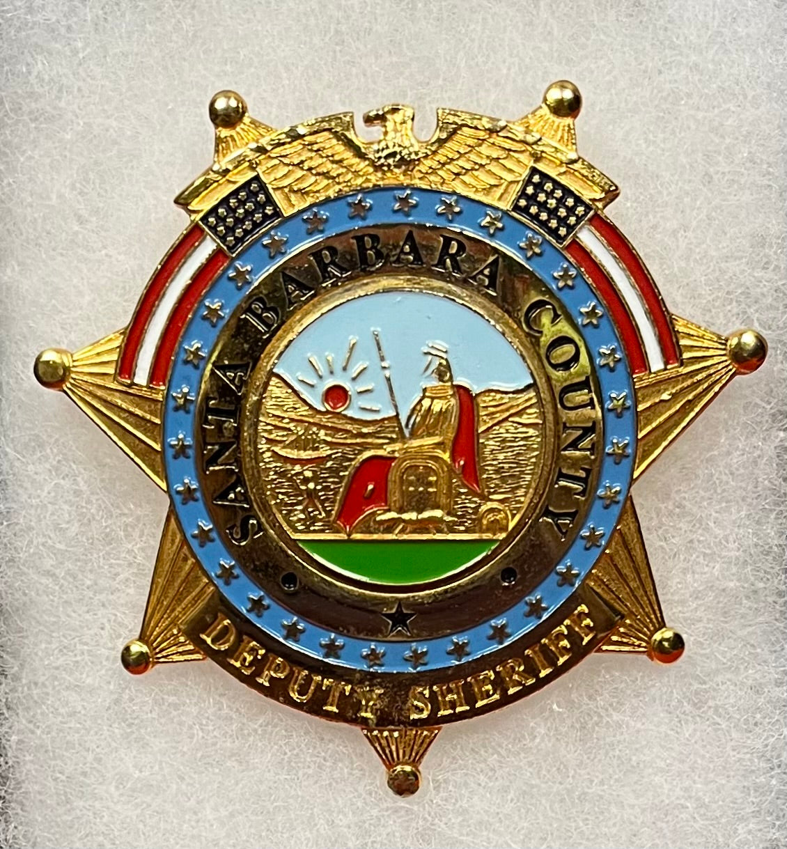 Santa Barbara County Deputy Sheriff’s Police Badge - California