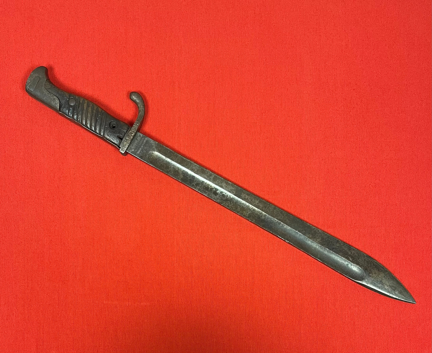 WW1 GERMAN M1898 Butcher Bayonet 1917 Dated - Battlefield Pick-Up !!!