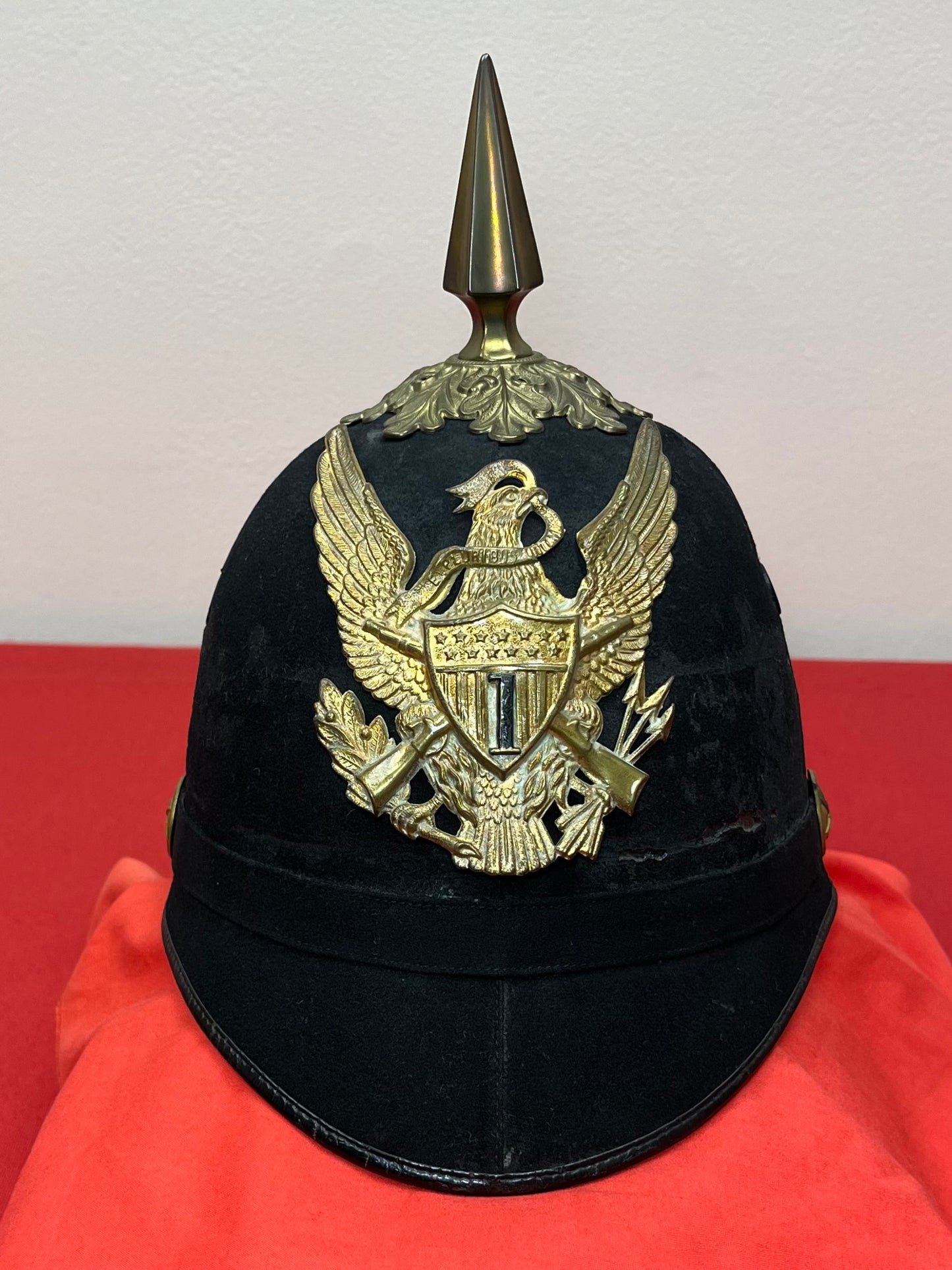M1881 U.S. Spiked Pith Helmet - Stone House Museum