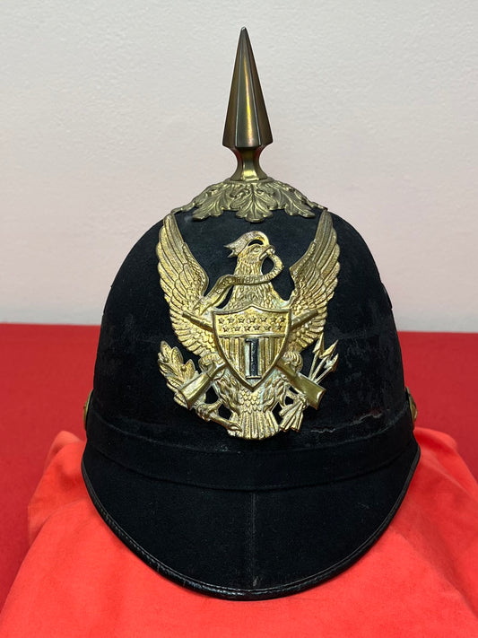 M1881 U.S. Spiked Pith Helmet - Stone House Museum