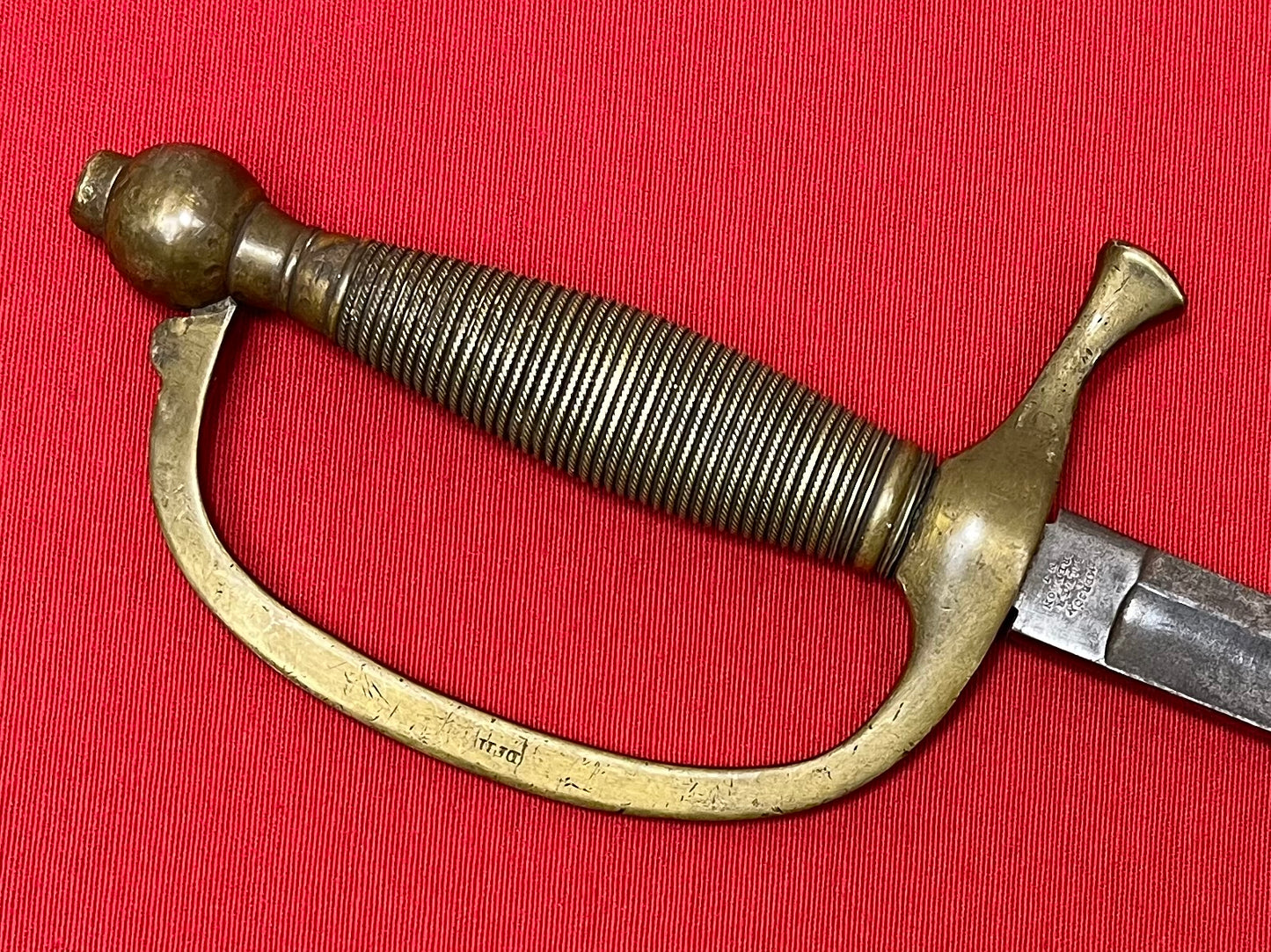 M1840 MUSICIAN’S SWORD BY EMERSON & SILVER DATED 1863 - Civil War Era