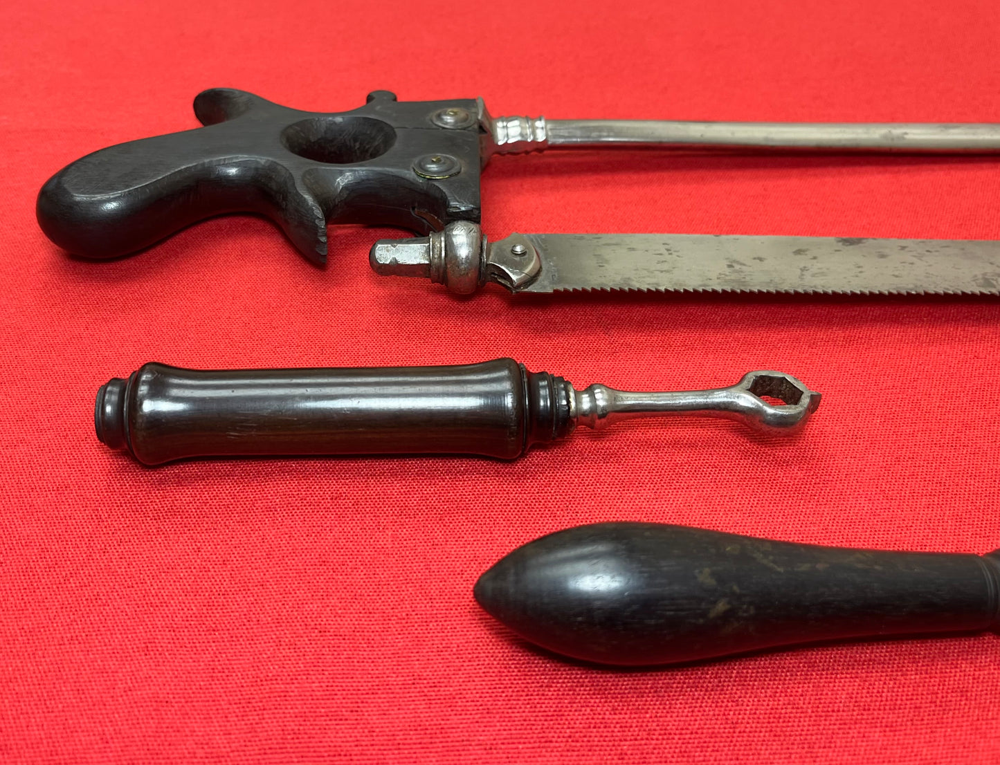 Revolutionary War Era Surgeon's Saw Set Ca. 1770-1780