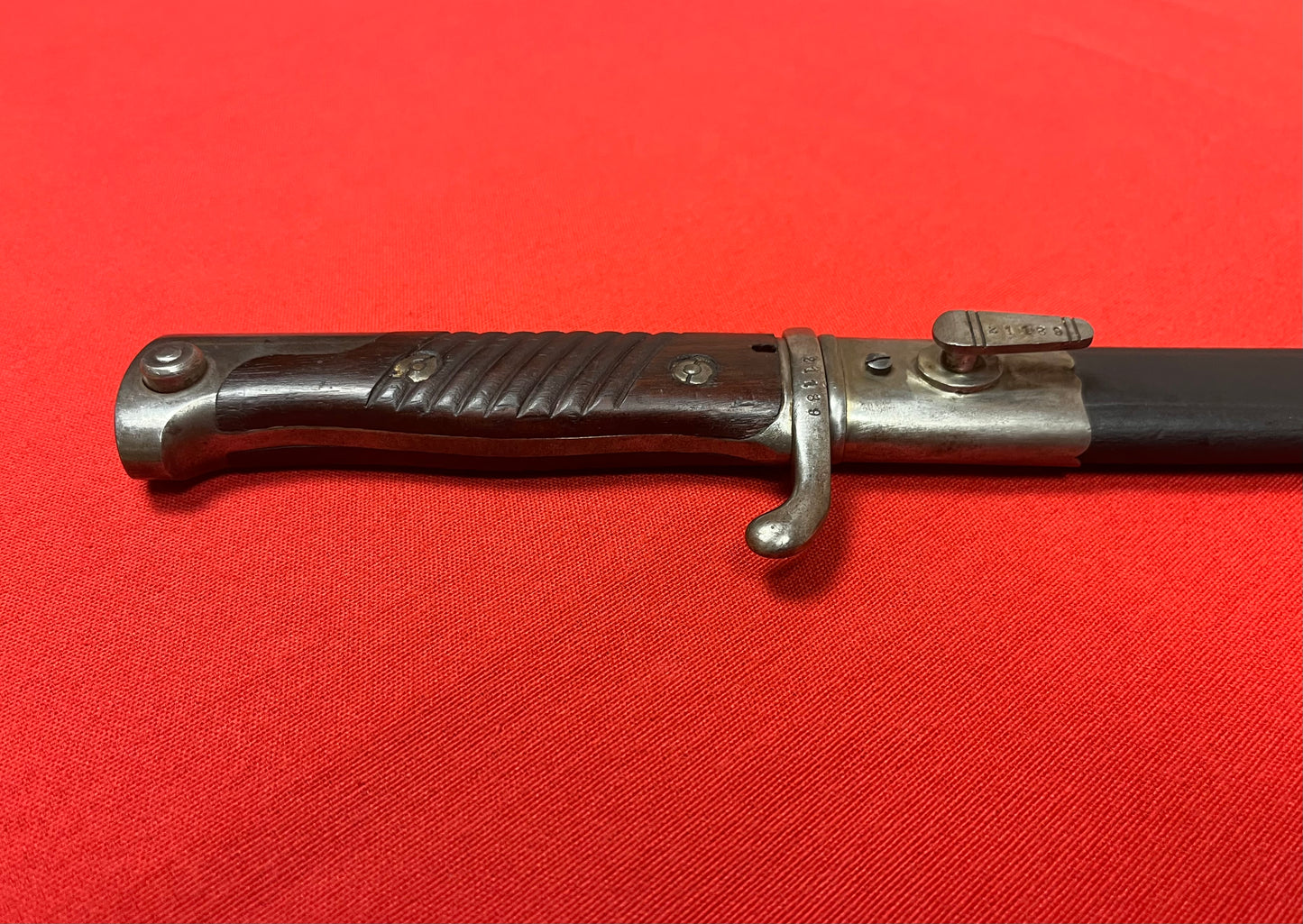 WW1 Era M1898 German "Quill Point" Bayonet W/ Matching Numbers by Simson & Co Suhl