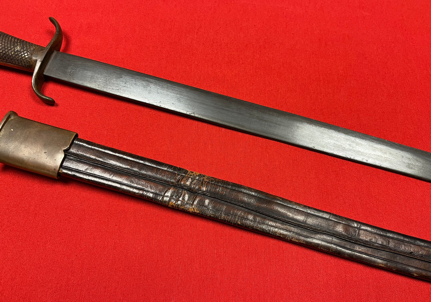 Original Spanish Officers Eagle Head Machete/Sword - Spanish American War 1898