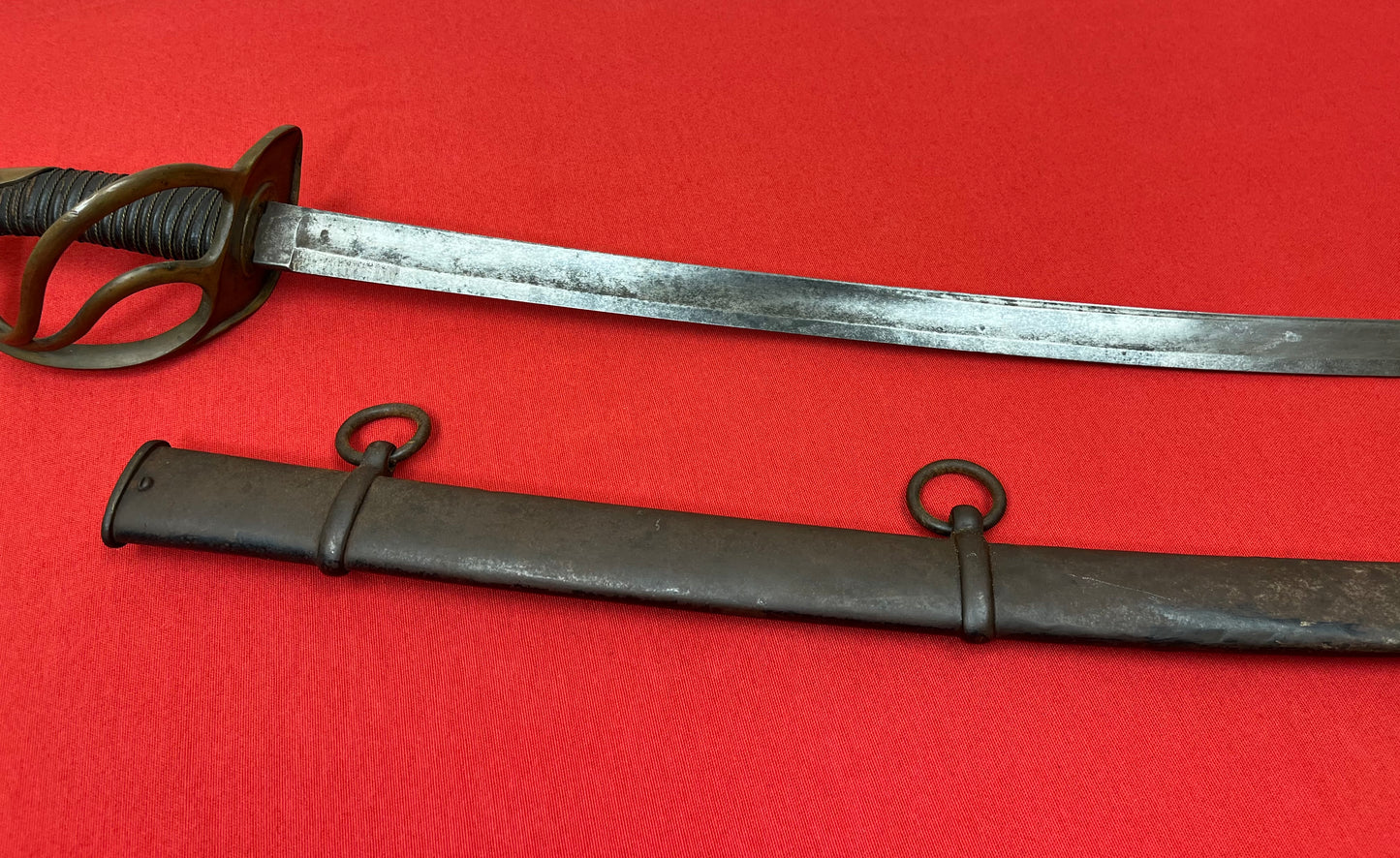 Authentic M1860 U.S. Civil War "Wrist Breaker" Cavalry Saber/Sword