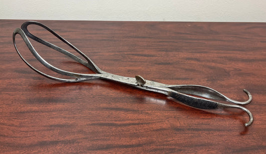 C.1848 OBSTETRICAL BIRTHING FORCEPS - ANTIQUE MEDICAL EQUIPMENT (CIVIL WAR ERA)#5