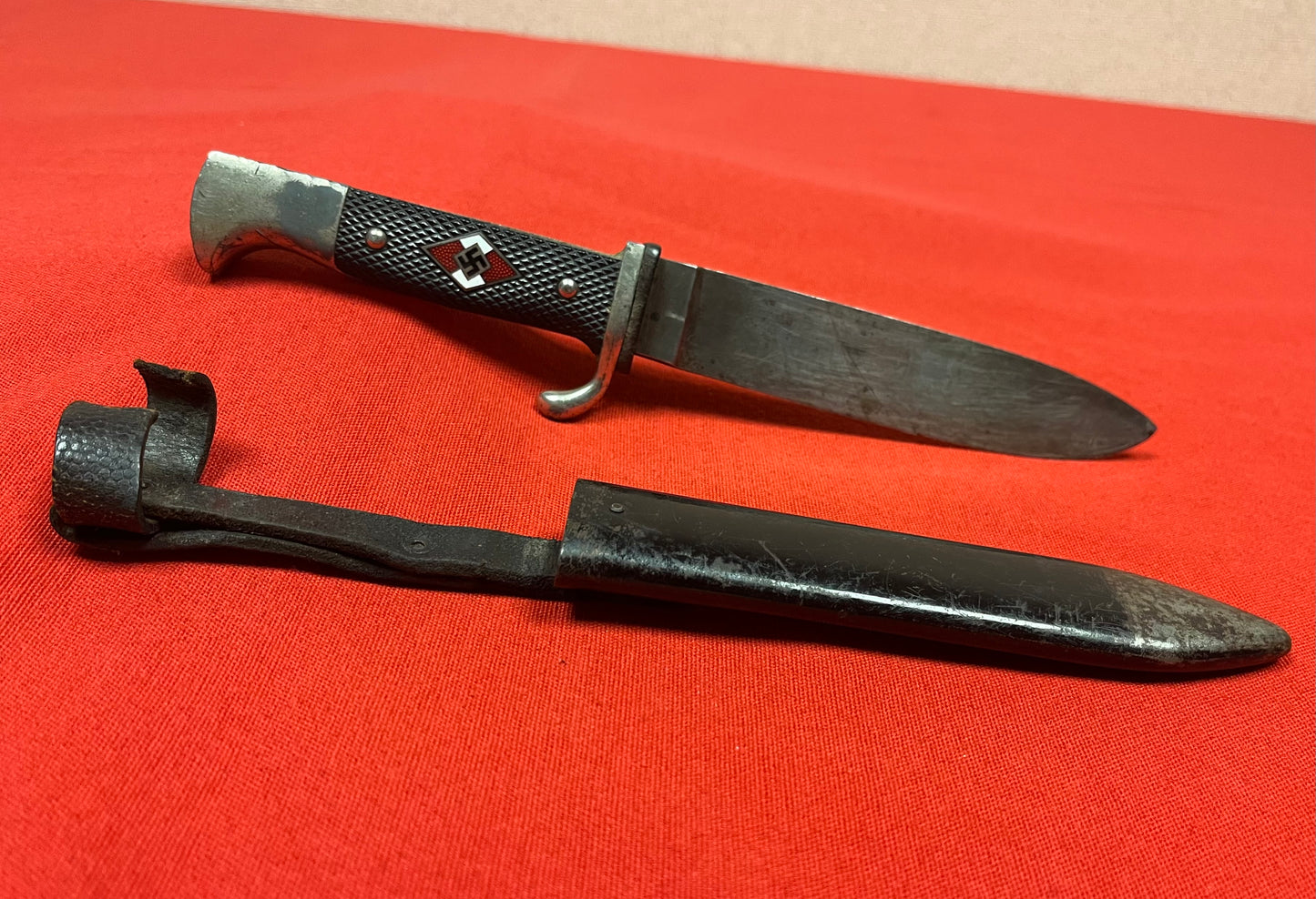 Authentic WW2 Era German HJ Hitler Youth Knife by Carl Eickhorn