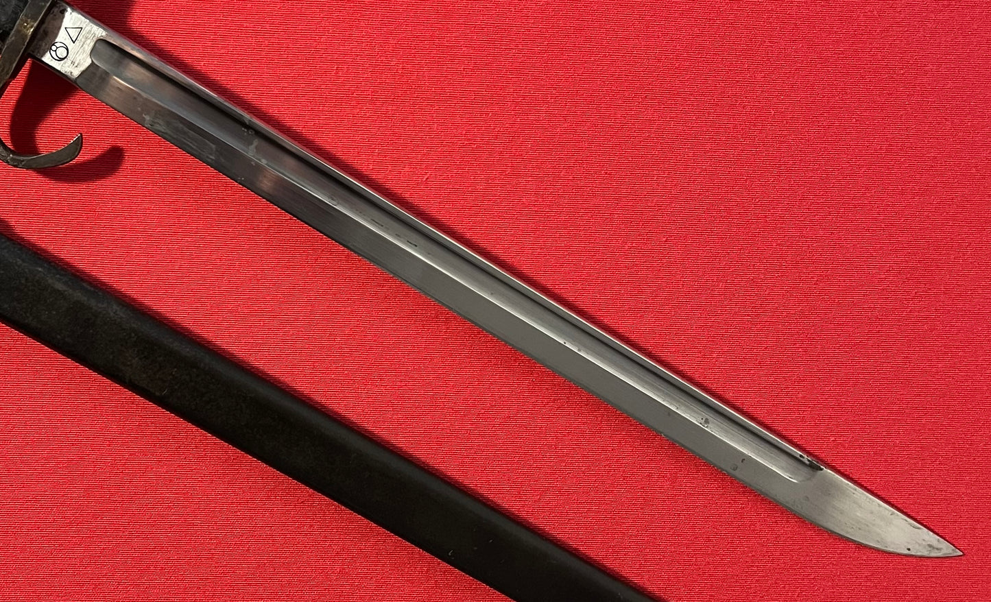 WW2 Japanese Arisaka Type 30 Bayonet & Scabbard / NAGOYA Arsenal Supervision