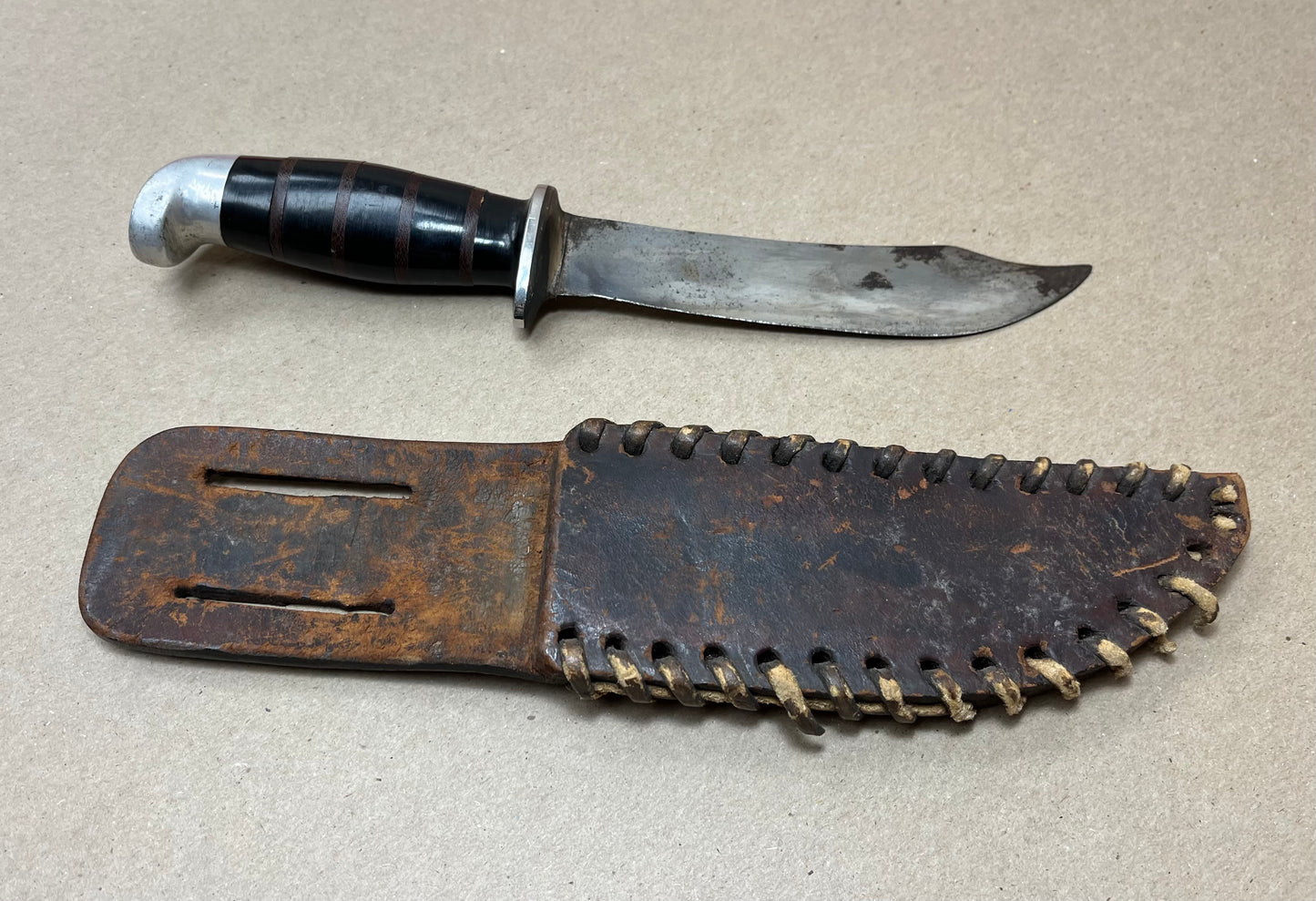 WW2 U.S. Fighting Knife "Trench-Art" Theater Made #2