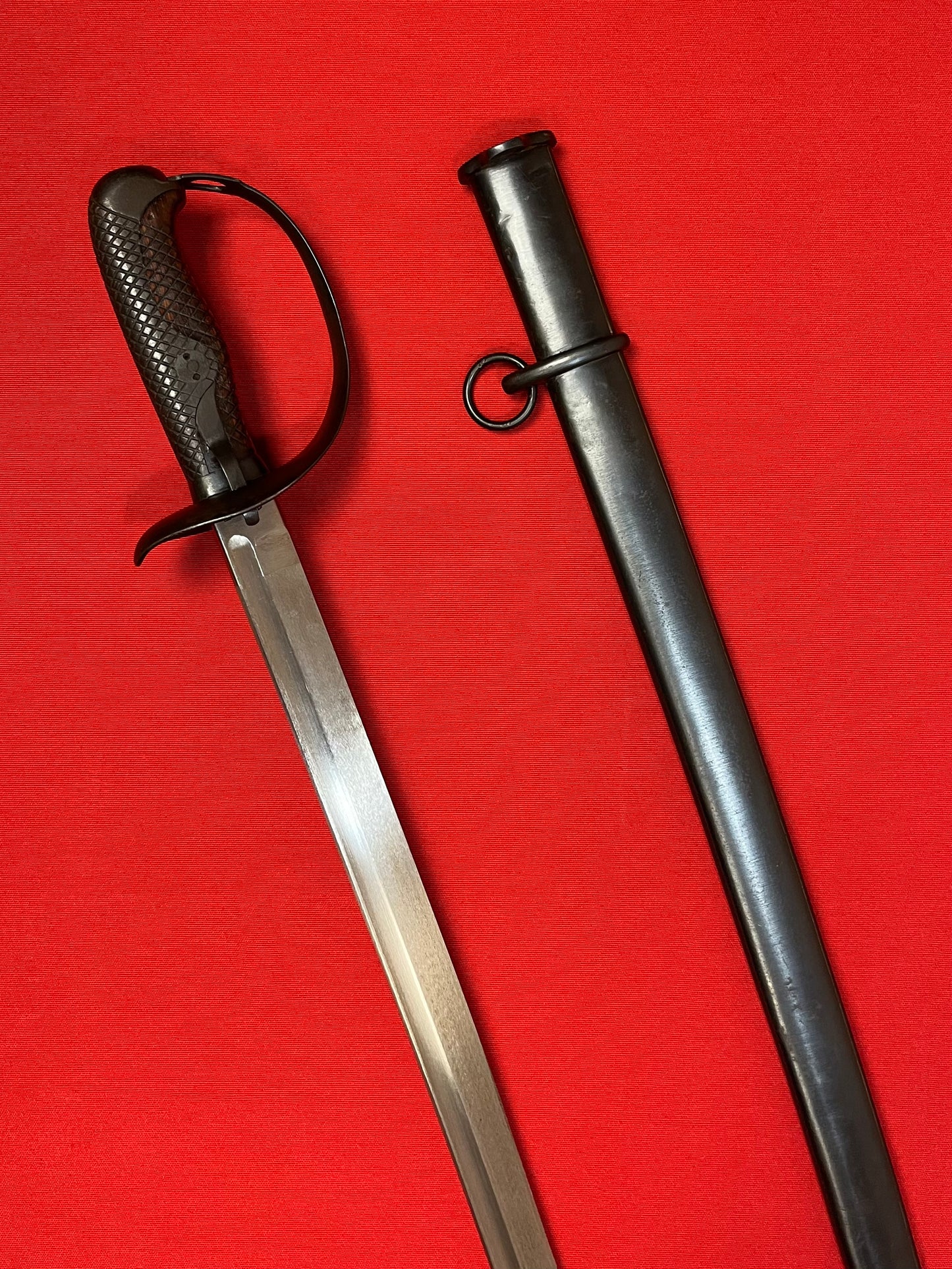 WW2 JAPANESE NCO CAVALRY TYPE 32 SWORD/SABER & SCABBARD - MATCHING #'s 17253