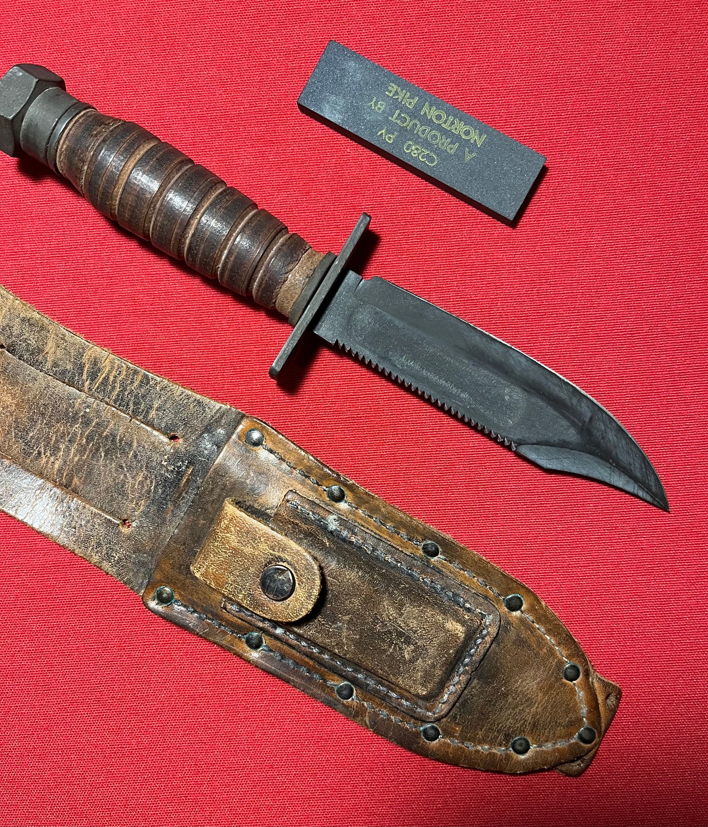 Vietnam Era U.S Pilot Survival Knife by Camillus Dated 5-1973
