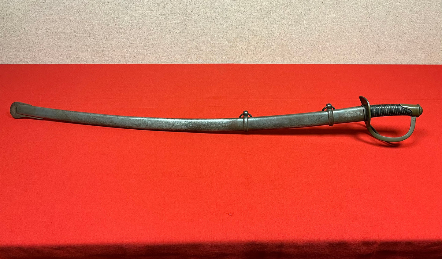 Authentic M1840 U.S. Civil War "Wrist Breaker" Heavy Cavalry Saber/Sword by W. Clauberg Solingen