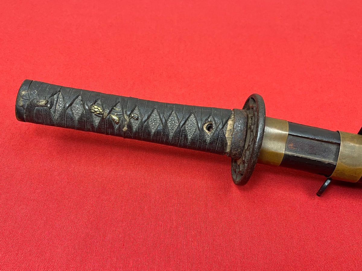 Original Japanese 18th Century Wakizashi Samurai Sword - Edo Period (1603–1868)