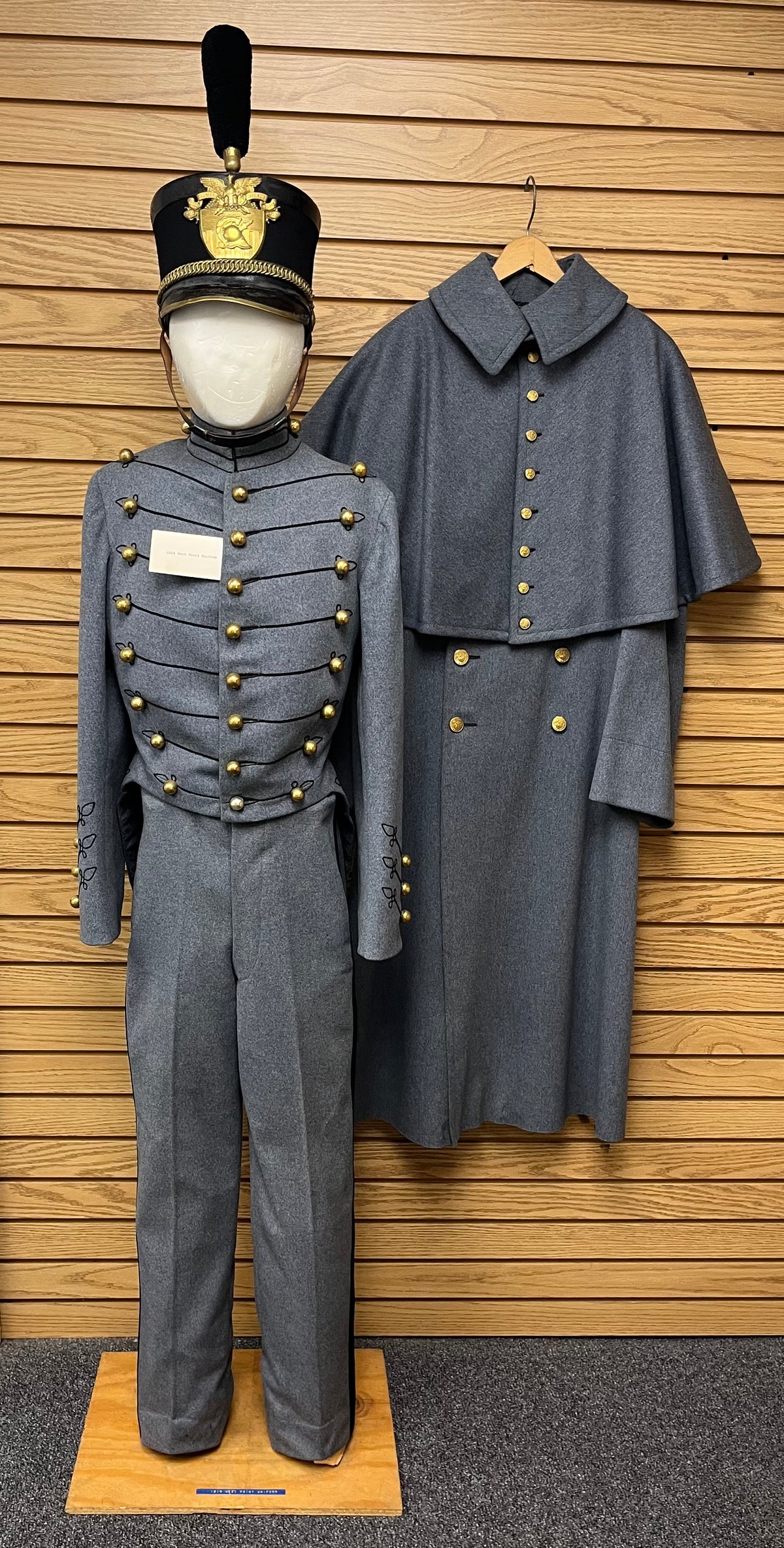 WW1 U.S. West Point Cadet Uniform W/ Cap & Coat Dated 1916 - Stone House Museum