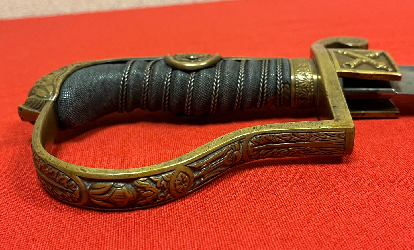WW1 Imperial German (Jawless Lion Head) Artillery Officer’s Sword 1915 Dated