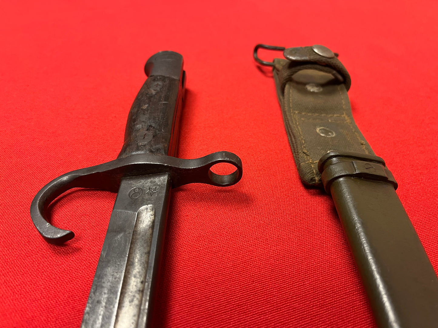 (Scarce) WWII U.S Japanese Arisaka Type 99 Bayonet - Korean War Conversion ROK