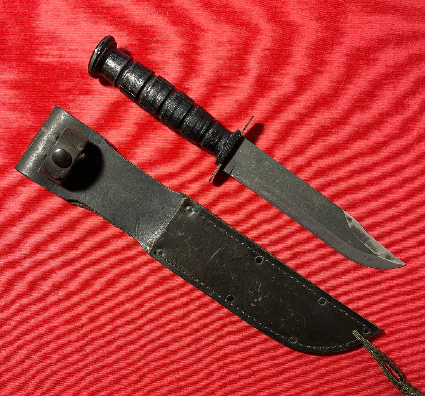 U.S Military MARK 2 Fighting Knife MK2 by Ontario W/ Scabbard Combat Survival
