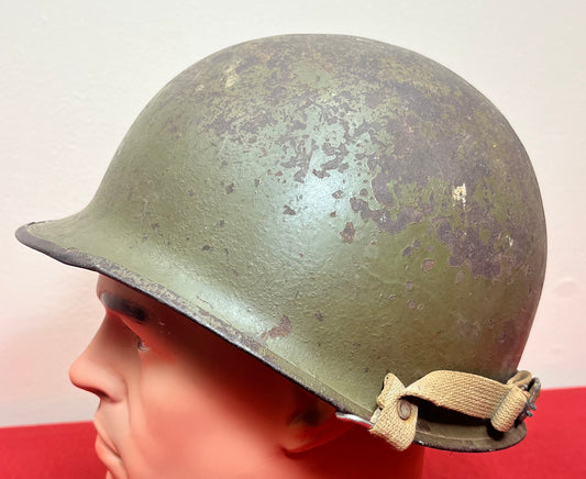 ORIGINAL WW2 U.S. M1 HELMET W/I  WESTINGHOUSE LINER