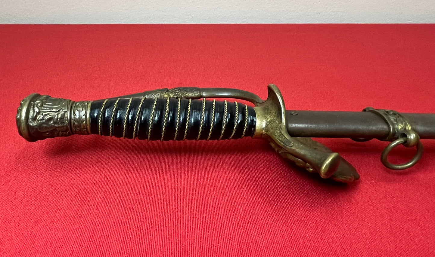 1800’s Sons of Veteran’s GAR Sword Etched Blade General Grant 1861-65 Civil War