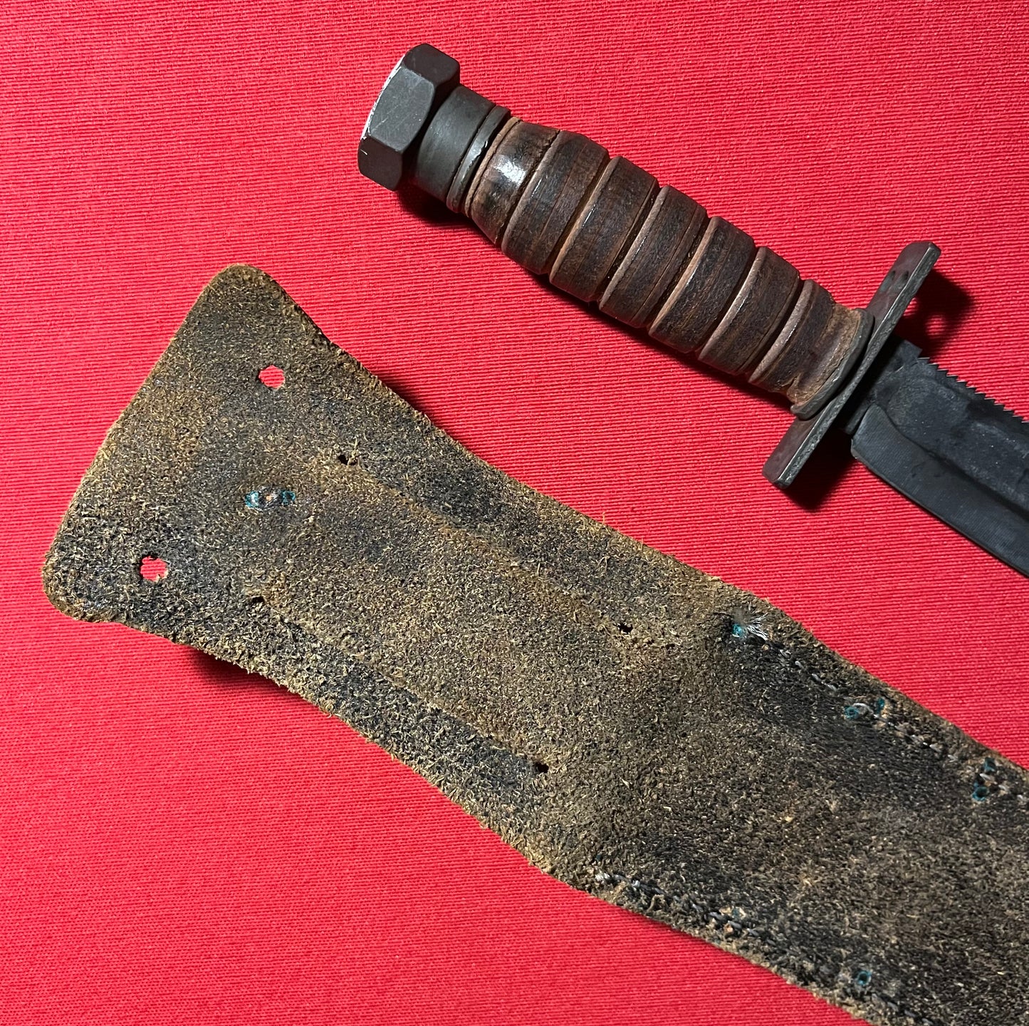 Vietnam Era U.S Pilot Survival Knife by Camillus Dated 5-1973