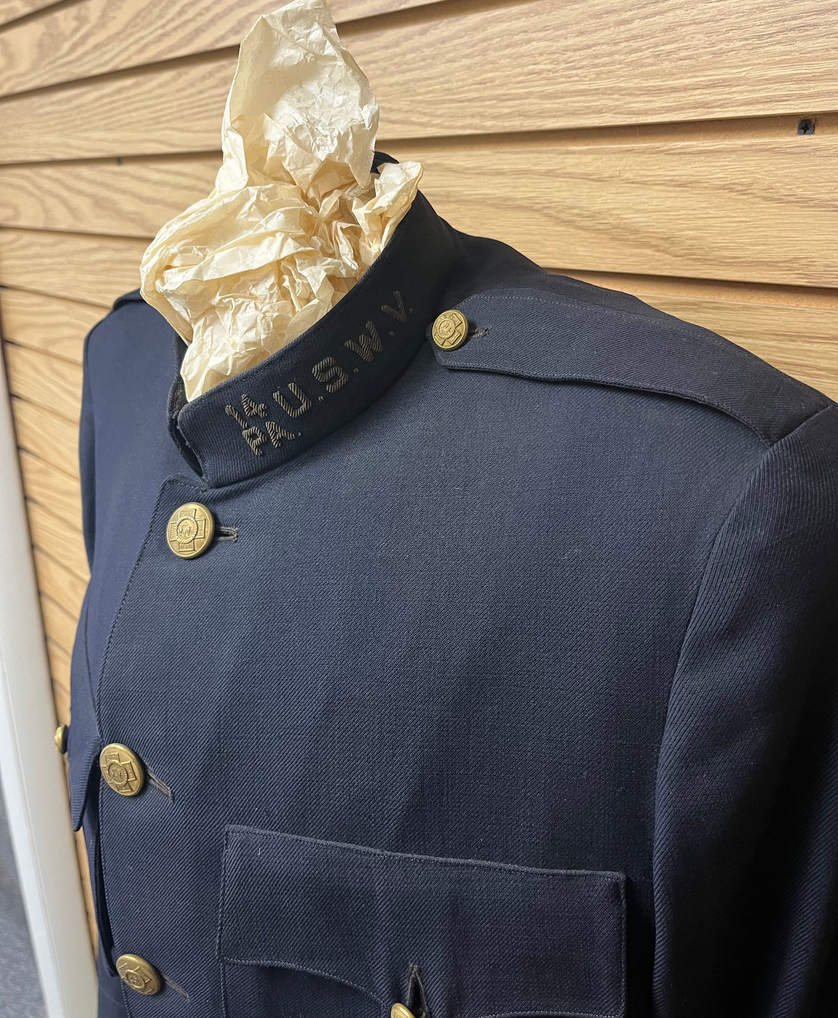 U.S. SPANISH AMERICAN WAR VETERAN’S UNIFORM - 14TH P.A. (NAMED) WILLIAM HUDSON