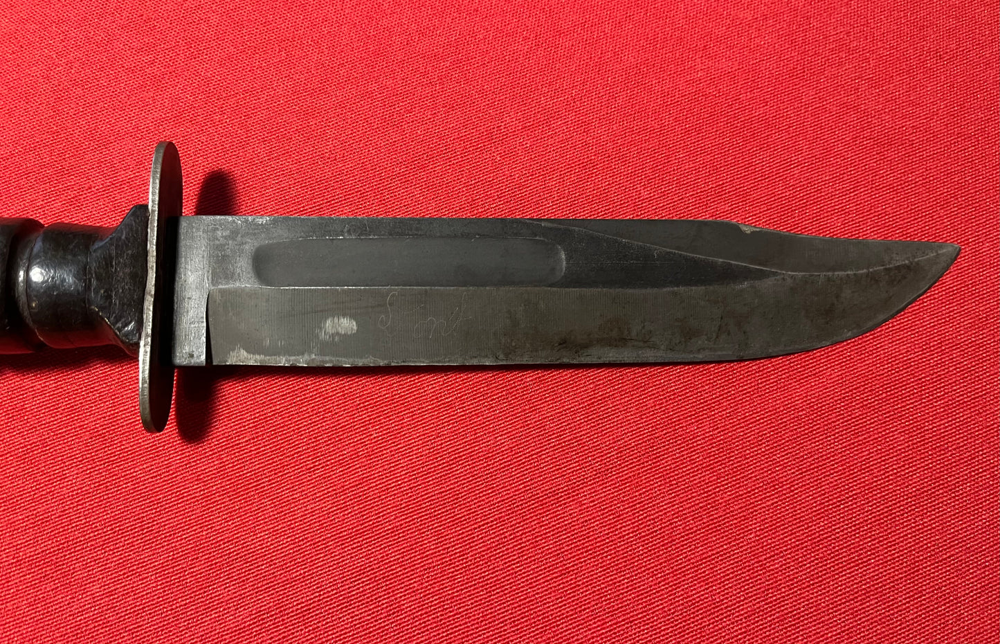Vietnam Era U.S. CAMILLUS NY MARK 2 Fighting Knife MK2 / Blade "Name" engraved