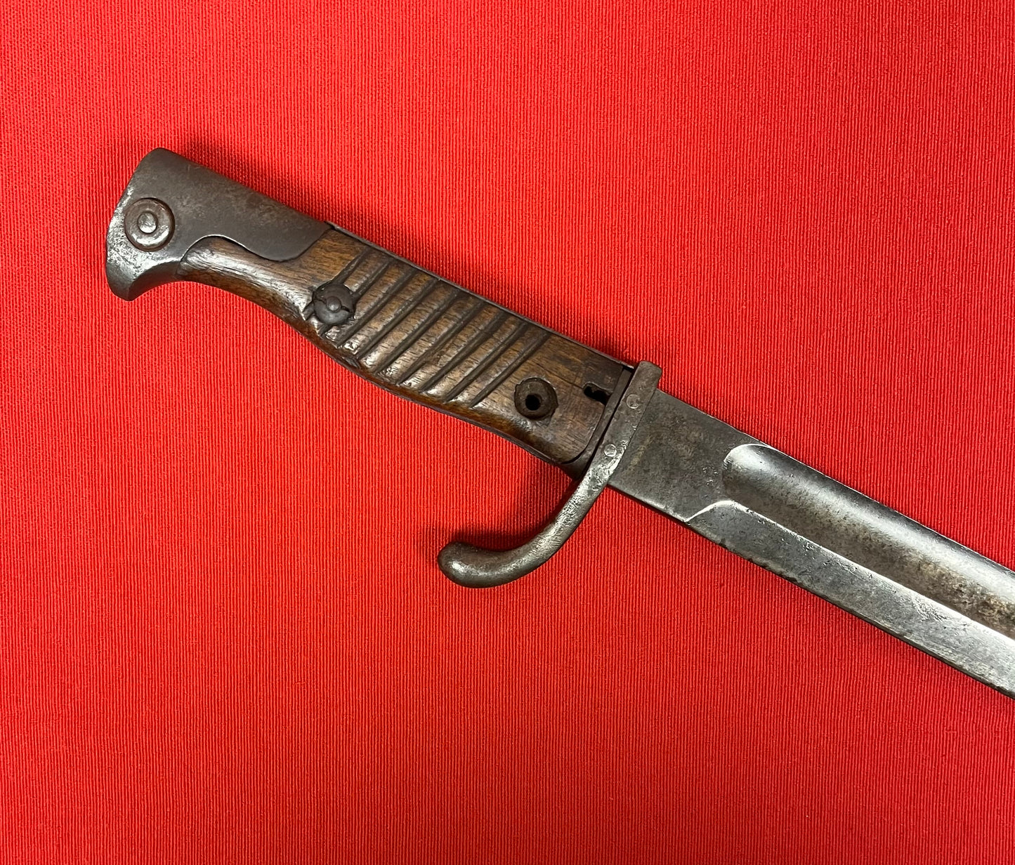 WW1 GERMAN M1898 Butcher Bayonet 1917 Dated - Battlefield Pick-Up !!!