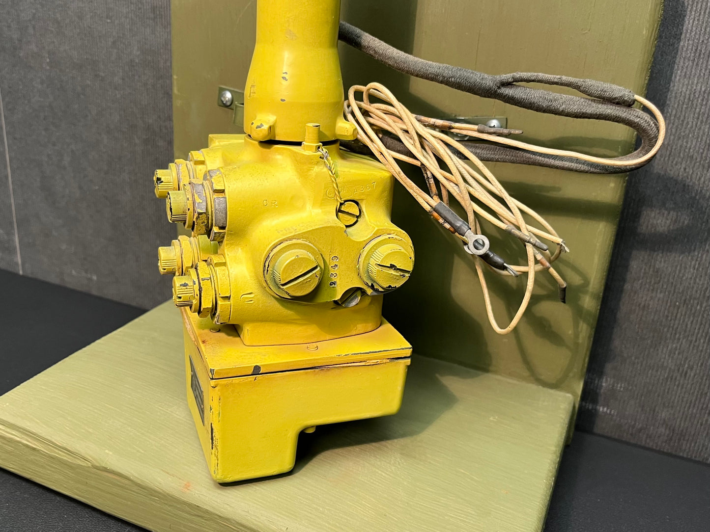 WWII B-24 Liberator Aircraft Gun Turret Control Stick