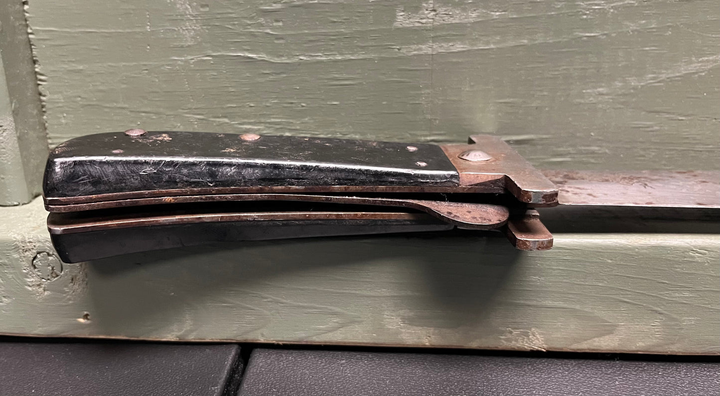 WW2 USAAF SURVIVAL KNIFE / FOLDING MACHETE ￼