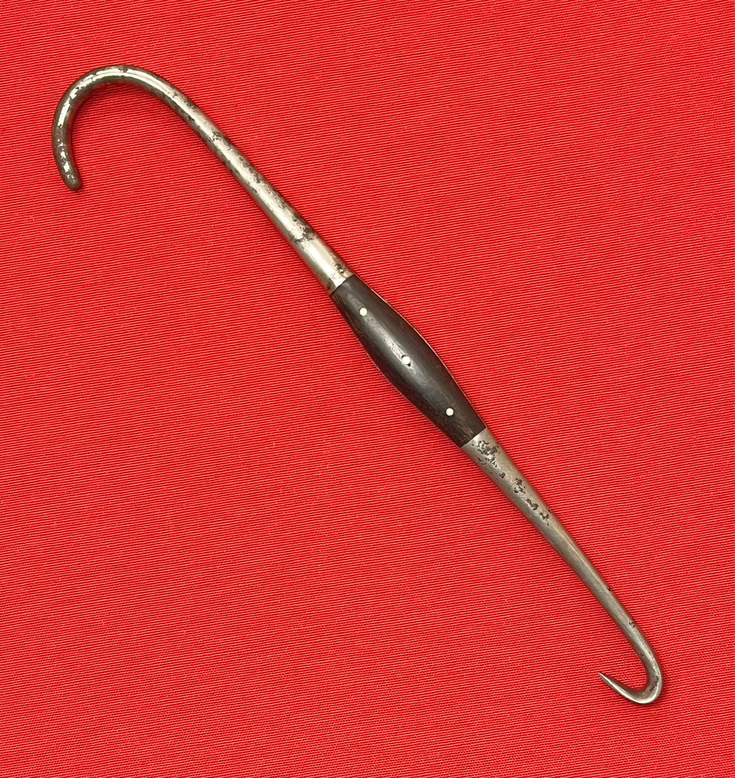 C.1855 Obstetric (Child Delivery) Blunt Hook & Crochet Set-Ferris & Co. Bristol